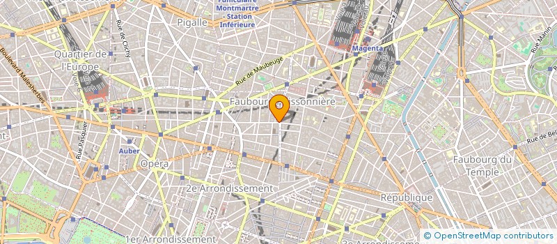 localisation de l'entreprise MADAME CENDRINE CYMERMAN à PARIS