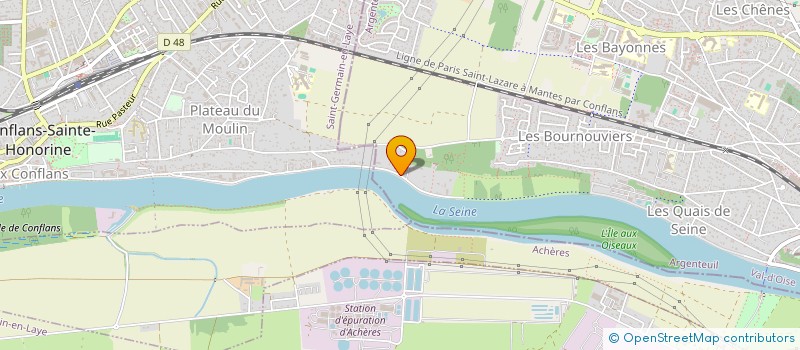 localisation de l'entreprise MADAME CENDRINE DAS NEVES  HERBLAY-SUR-SEINE