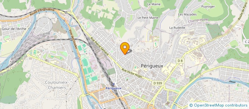 localisation de l'entreprise MADAME CENDRINE DEMICHEL à PERIGUEUX