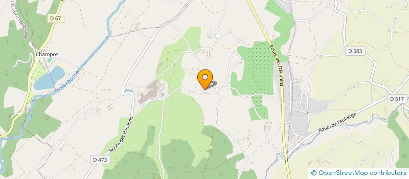 localisation de l'entreprise MADAME CENDRINE DUMONT  MARGES