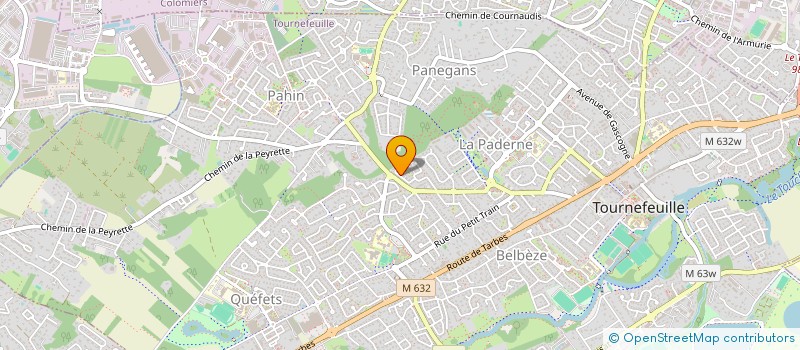 localisation de l'entreprise MADAME CENDRINE TOUYA à TOURNEFEUILLE