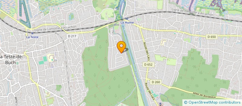 localisation de l'entreprise MADAME CENDRIQUE ELBAZ à LA TESTE-DE-BUCH