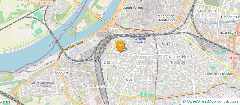 localisation de l'entreprise MADAME CENICIENTA TAUFANA  AVIGNON