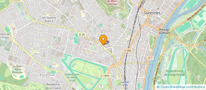 localisation de l'entreprise MADAME CENIE DIBEKE KOUMOU à SURESNES