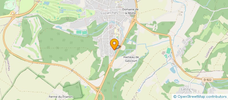 localisation de l'entreprise MADAME CEREN SARAH SAKA  LUZARCHES