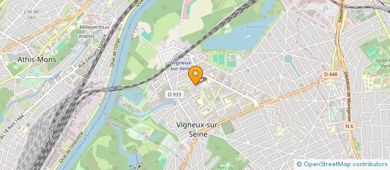 localisation de l'entreprise MADAME CERINA IDIRI  VIGNEUX-SUR-SEINE