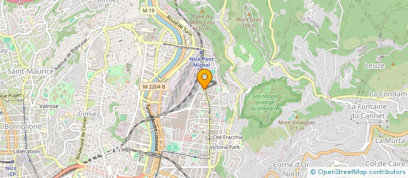 localisation de l'entreprise MADAME CERINE BOUTERFA à NICE