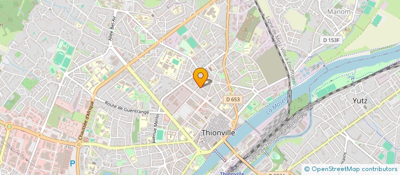 localisation de l'entreprise MADAME CERRA CHERAKA YAMNA  THIONVILLE