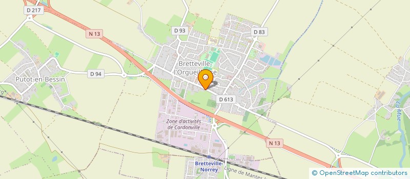 localisation de l'entreprise MADAME CESAR AVELIN  THUE ET MUE