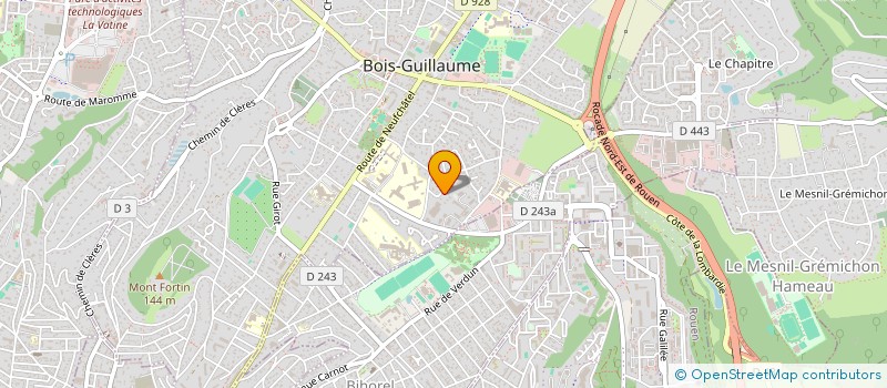 localisation de l'entreprise MADAME CESARINE MESTRES à BOIS-GUILLAUME