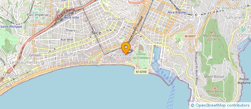 localisation de l'entreprise MADAME CESIRA CAMPANALE à NICE