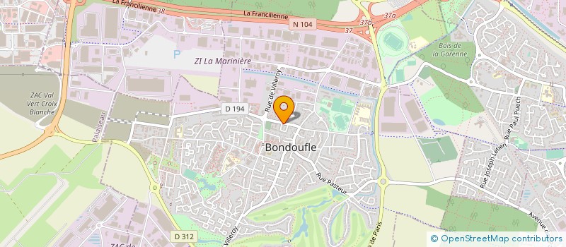 localisation de l'entreprise MADAME CEYDA ER à BONDOUFLE