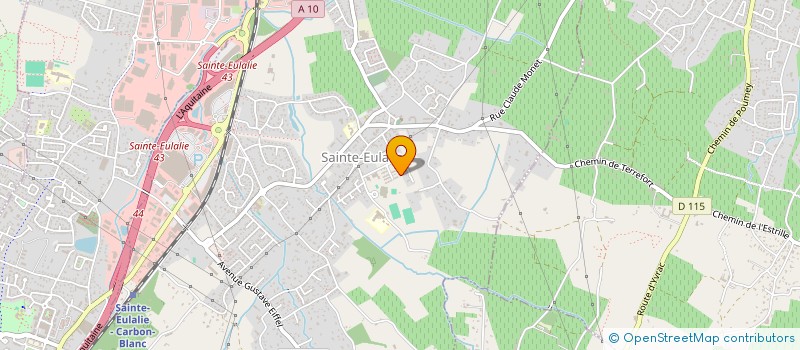 localisation de l'entreprise MADAME CEYDA OZMEN  SAINTE-EULALIE