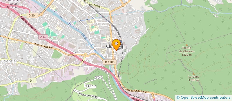 localisation de l'entreprise MADAME CEYLAN SAHIN  CLUSES