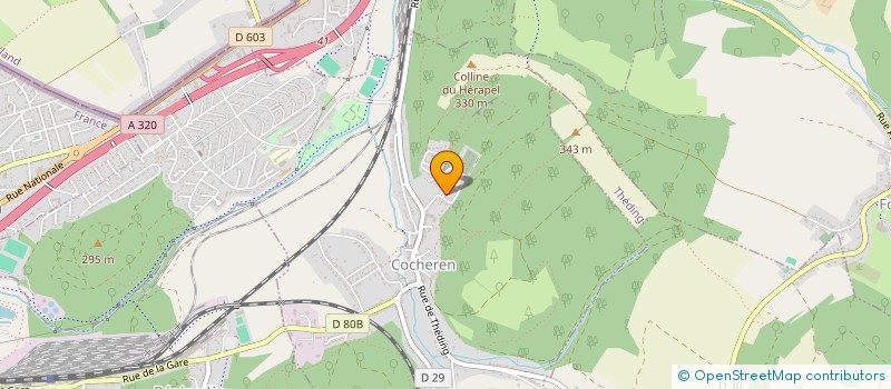 localisation de l'entreprise MADAME CEYLAN SONMEZ  COCHEREN