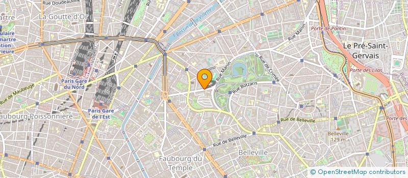 localisation de l'entreprise MADAME CEZARA MELEGA  PARIS