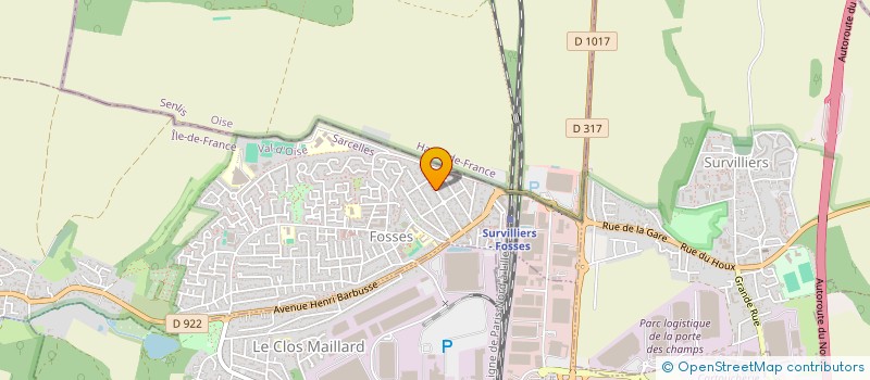 localisation de l'entreprise MADAME CHABANE MERJOUD à FOSSES