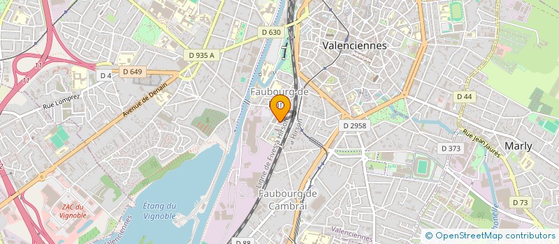 localisation de l'entreprise MADAME CHABHA AMADJ à VALENCIENNES