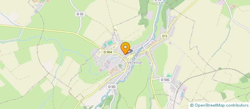 localisation de l'entreprise MADAME CHABHA DJERROUD  VEZELISE