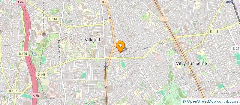 localisation de l'entreprise MADAME CHABHA HADDOUCHE  VILLEJUIF