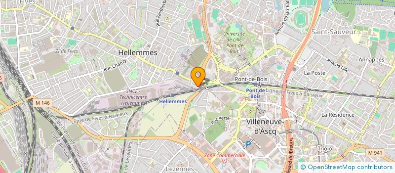 localisation de l'entreprise MADAME CHABHA SABRINA MAHLEB à LILLE