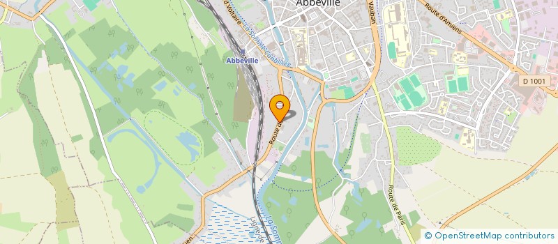 localisation de l'entreprise MADAME CHADEY DEMEULEMESTER  ABBEVILLE