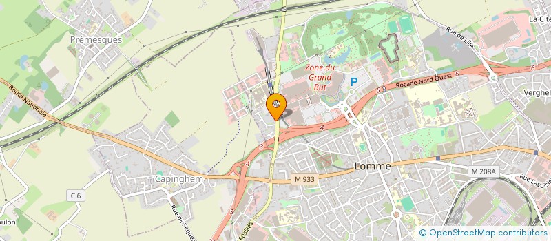 localisation de l'entreprise MADAME CHADHA SHAIEK  LILLE