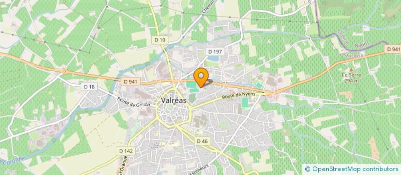 localisation de l'entreprise MADAME CHADIA AATIR à VALREAS