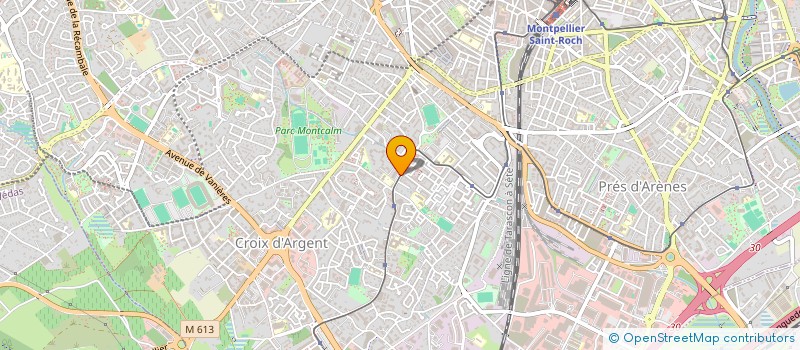 localisation de l'entreprise MADAME CHADIA BENJELLOUN à MONTPELLIER