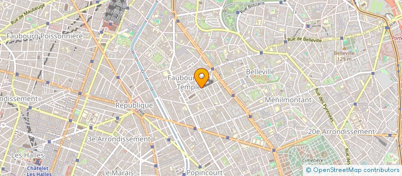 localisation de l'entreprise MADAME CHADIA BERKANE  PARIS