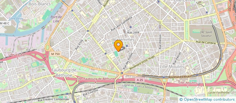 localisation de l'entreprise MADAME CHADIA GUEDDARA à LILLE