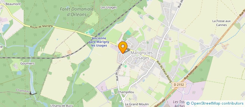 localisation de l'entreprise MADAME CHADIA HABIBI  MARIGNY-LES-USAGES