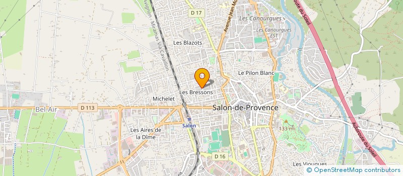 localisation de l'entreprise MADAME CHADYA SAIDI  SALON-DE-PROVENCE