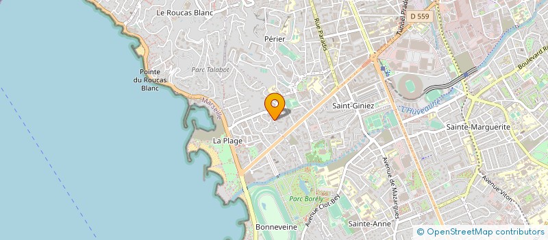 localisation de l'entreprise MADAME CHAFF AMANDRIC à MARSEILLE