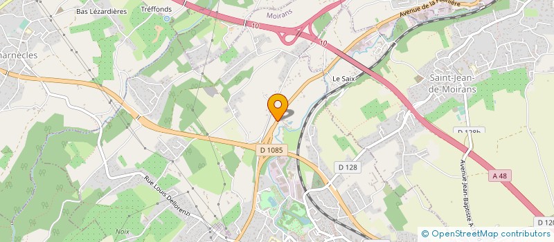 localisation de l'entreprise MADAME CHAFIA BOUACHIBA  MOIRANS