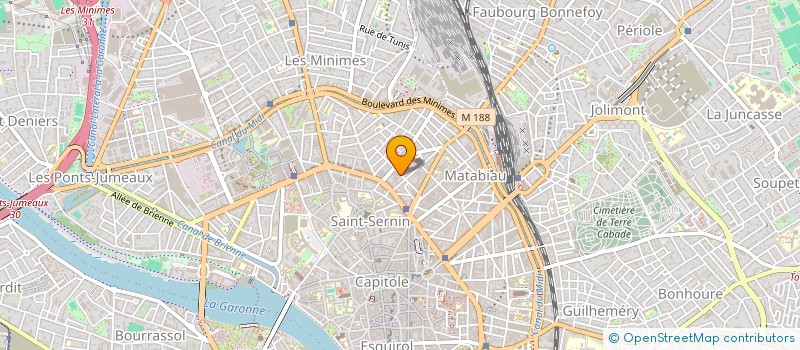 localisation de l'entreprise MADAME CHAFIA M'HAMEDI à TOULOUSE