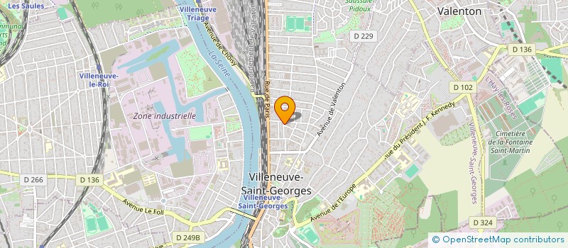 localisation de l'entreprise MADAME CHAFIKHA GHERABBA à VILLENEUVE-SAINT-GEORGES
