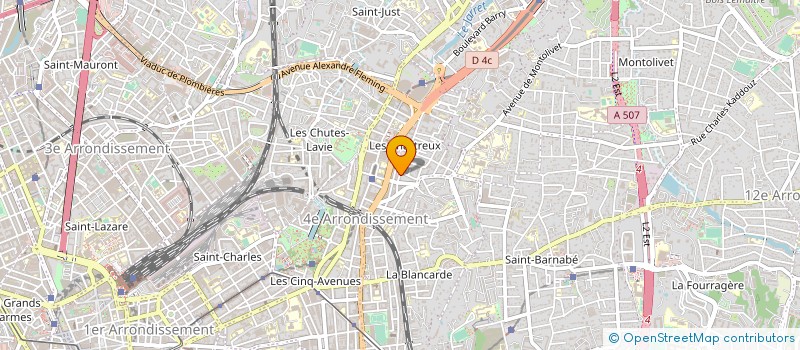 localisation de l'entreprise MADAME CHAGHIG ARZOUMANIAN à MARSEILLE