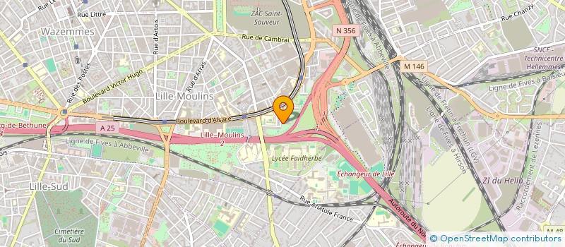 localisation de l'entreprise MADAME CHAHIDA AZAOUM à LILLE