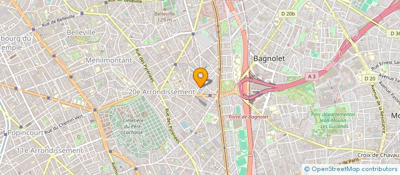 localisation de l'entreprise MADAME CHAHINEZ ADJEMOUT  PARIS