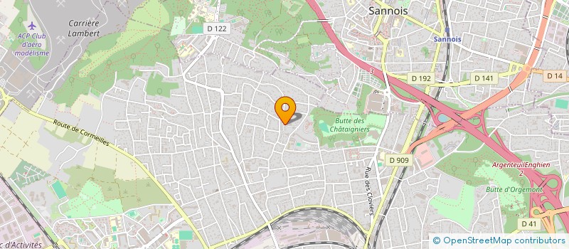 localisation de l'entreprise MADAME CHAHINEZ BEN RAHOU  ARGENTEUIL