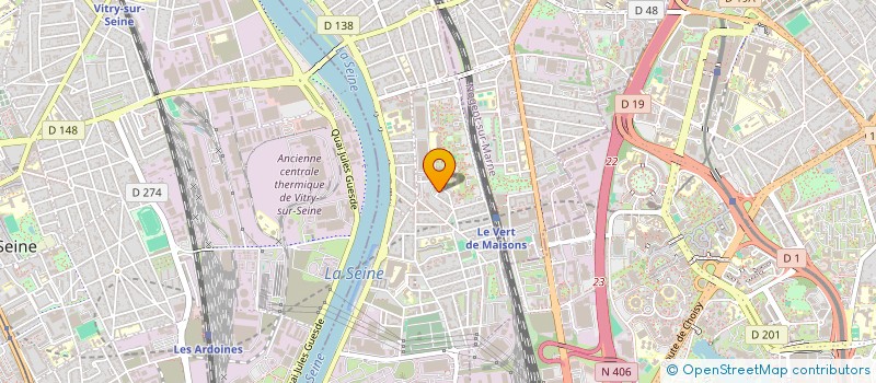 localisation de l'entreprise MADAME CHAHINEZ BENYAHIA  ALFORTVILLE