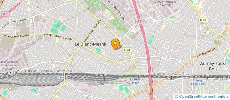 localisation de l'entreprise MADAME CHAHINEZ CHERIFI à LE BLANC-MESNIL
