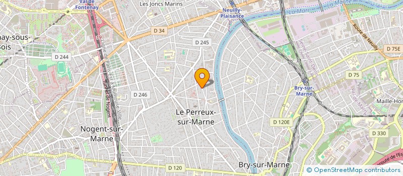 localisation de l'entreprise MADAME CHAHINEZ LEILA REMANA à LE PERREUX-SUR-MARNE