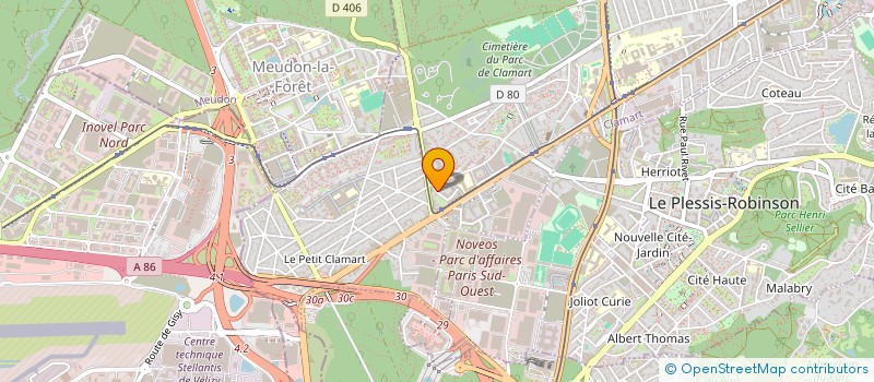 localisation de l'entreprise MADAME CHAHINEZ SAYAGH à CLAMART