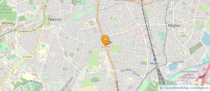 localisation de l'entreprise MADAME CHAHINEZ YOUCEF  VILLENAVE-D'ORNON