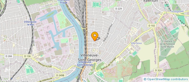 localisation de l'entreprise MADAME CHAHINEZ ZAIDI à VILLENEUVE ST GEORGES