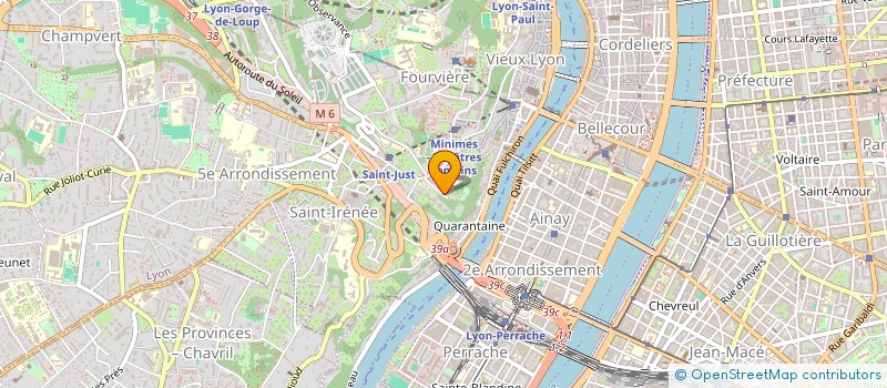 localisation de l'entreprise MADAME CHAHINEZE HAMRANI  LYON