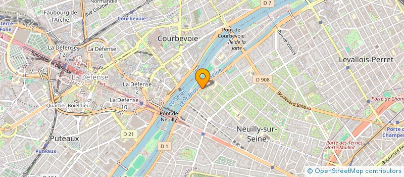 localisation de l'entreprise MADAME CHAHIRA BENSEBA à NEUILLY-SUR-SEINE