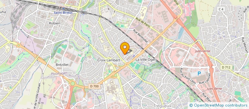 localisation de l'entreprise MADAME CHAHRA KHELIFATI à SAINT-BRIEUC